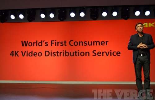 索尼推出全球首个消费级4K视频分销服务