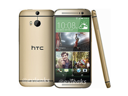 All New HTC One（代号HTC M8）效果图