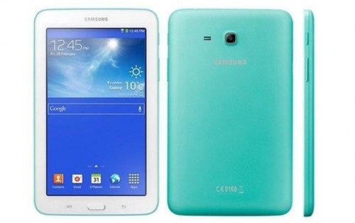 青绿色三星Galaxy Tab 3 Lite平板（图片来自phonearena）