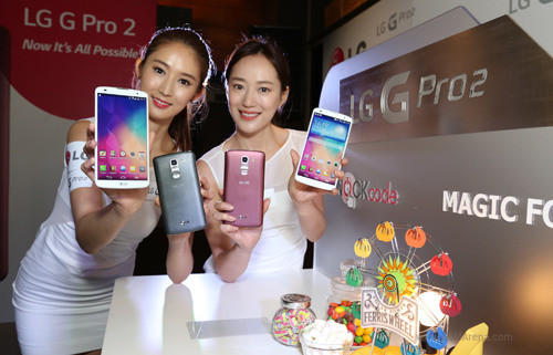 LG G Pro 2在韩热卖