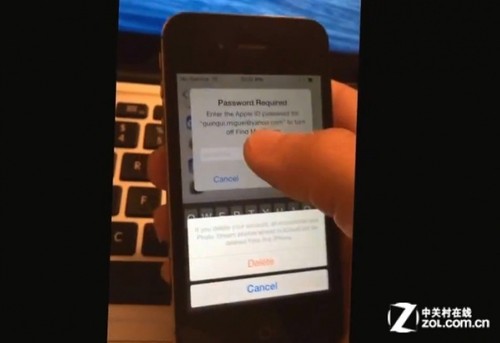iOS 7安全漏洞，不输iCloud账户密码关闭“查找我的iPhone”
