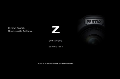 性能强劲网传宾得中幅相机新品型号为Z