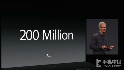 苹果共售出2亿台iPad