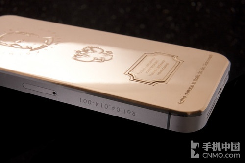 奢侈品牌Caviar发布黄金版iPhone 5s