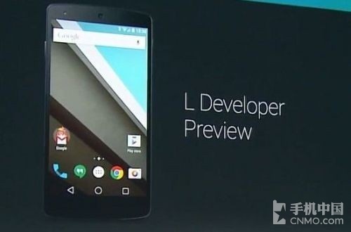 谷歌发布Android L操作系统