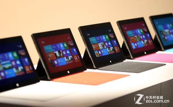 微软早前推出的Surface RT平板