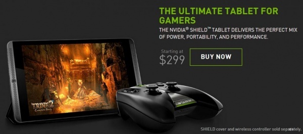 NVIDIA Shield Tablet已上市 售价为299美元和399美元两个版本（图片来自CnBeta）