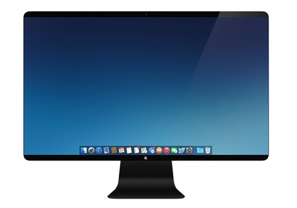 无边框4K屏幕 苹果iMac概念设计