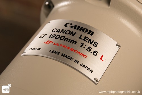 佳能EF 1200mm f/5.6L USM镜头实物图
