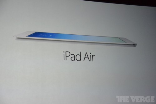 新一代iPad名为iPad Air