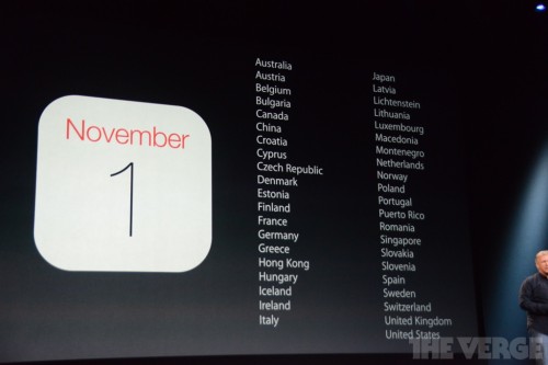 iPad Air将于11月1日上市