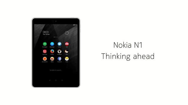 诺基亚Android平板N1或将登陆印度市场