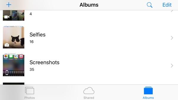 iOS 9 Beta 3新功能汇总 新增自拍文件夹