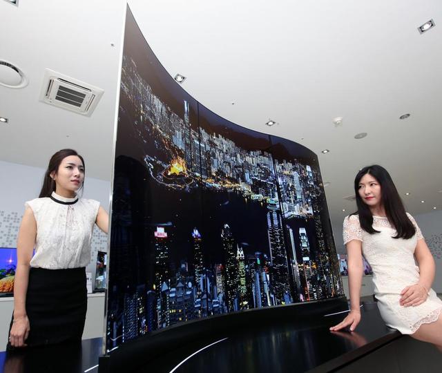 LG展示双面柔性OLED显示面板 商业前景广阔